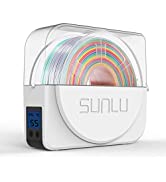 SUNLU PETG 3D Printer Filament, Strong PETG 3D Printer Filament, Neatly Wound Filament Suit for M...