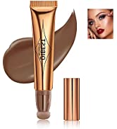 10 Color Metallic Glitter Liquid Eyeshadow Set, Waterproof Smoky Eyeshadow Set, Long-lasting Quic...