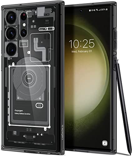 Spigen Ultra Hybrid Zero One Case Compatible with Samsung Galaxy S23 Ultra 5G