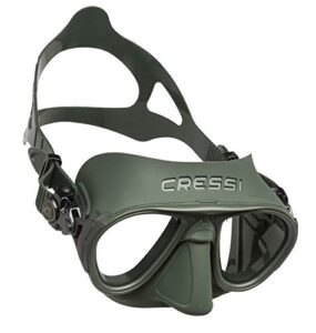 Cressi Calibro Professional Scuba Diving Freediving Mask with Anti Fog Technology