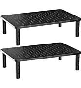 HUANUO Monitor Stand Riser, Monitor Riser, Laptop Stand, Laptop Shelf w/Vented Metal, for Screen,...
