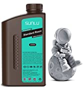 SUNLU Carbon Fiber PLA Filament 1kg 1.75mm 3D Printer Filament, Dimensional Accuracy +/- 0.02 mm,...