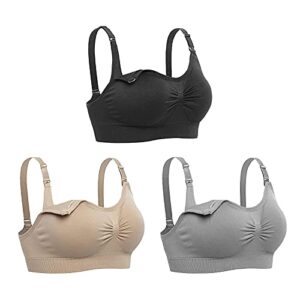 KLKIT 3 Pack Women’s Nursing Bra
