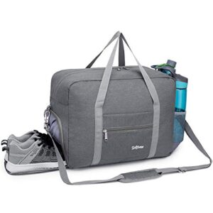 Sports Gym Bag with Wet Pocket & Shoes Compartment