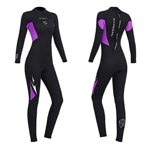 Owntop Full Wetsuit for Men Women 3mm Neoprene Diving Suits