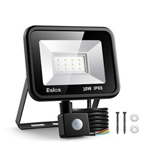 Eslas LED Floodlight Security Light with Motion Sensor