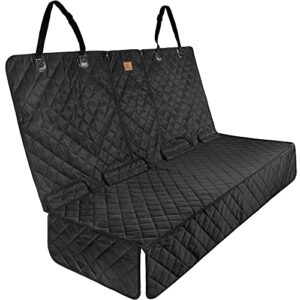 iPuppy Premium Car Seat Covers - Waterproof Car Seat Cover for Dogs with Armrest Opening - Quilted