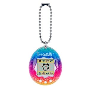 Bandai Tamagotchi Original Rainbow Shell | Tamagotchi Original Cyber Pet 90s Adults And Kids Toy With Chain | Retro Virtual Pets Are Great Boys And Girls Toys Or Gifts For Ages 8+