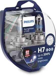 Philips Racing Vision GT200 H7 Headlight Bulb +200%