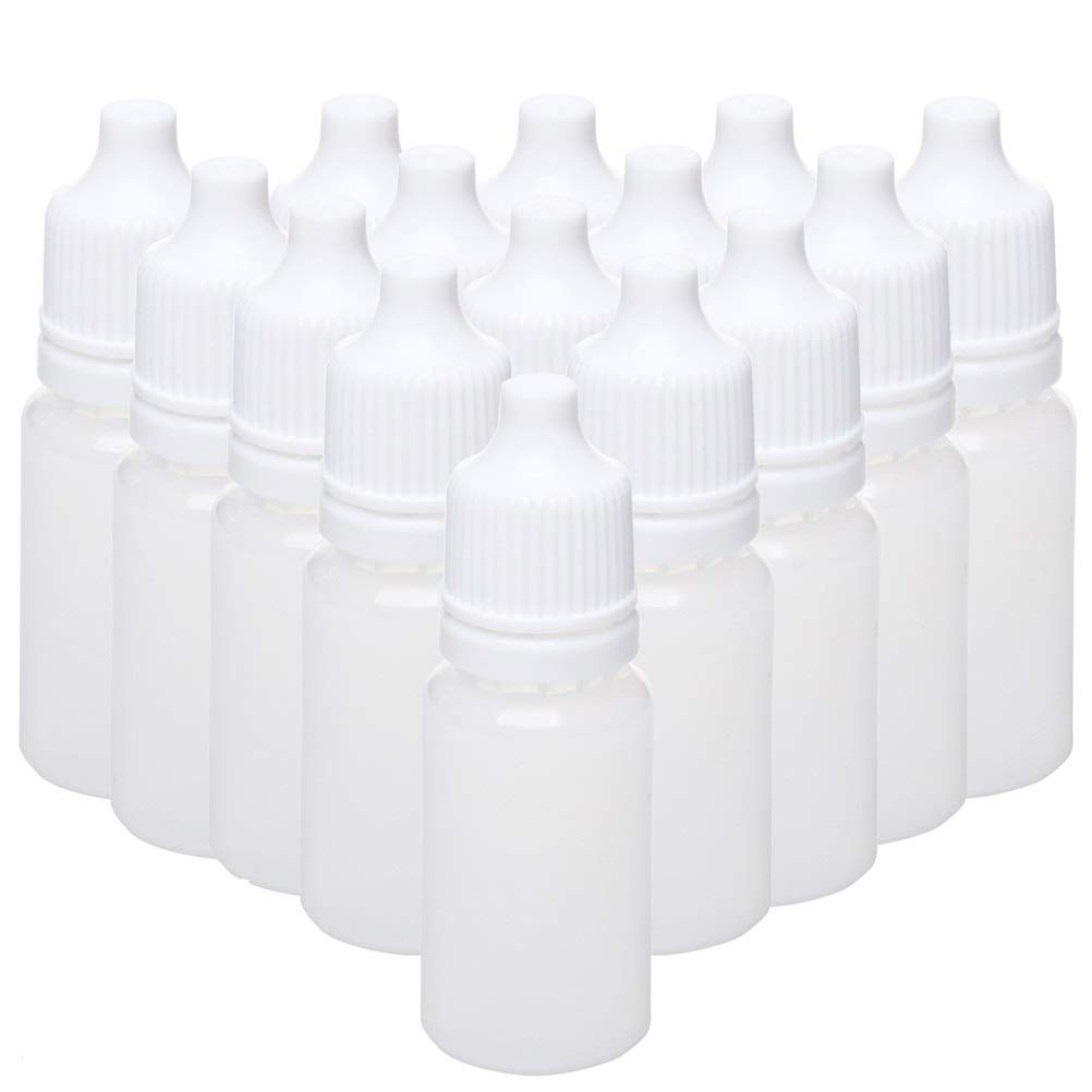 kuou 50 PiecesSqueezable Dropper Bottles