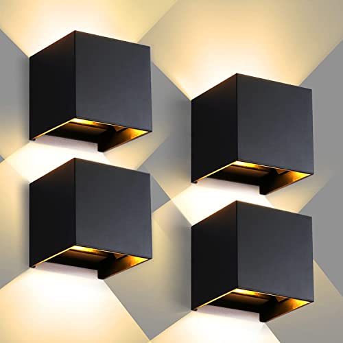 CANMEIJIA Outdoor Wall Lights 12W