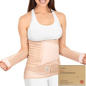3 in 1 Postpartum Belly Support Recovery Wrap – Postpartum Belly Band