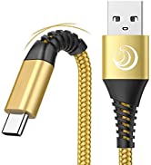 USB C Cable [2Pack 2M] Type C Charger Cable Fast Charging Lead Yosou Phone Charger Cable for Sams...