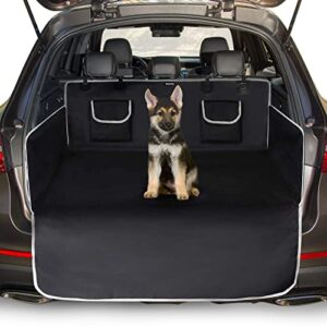 Toozey Car Boot Protector for Dog - Universal Nonslip Car Boot Liner Protector with Side Protection and Bumper Protection