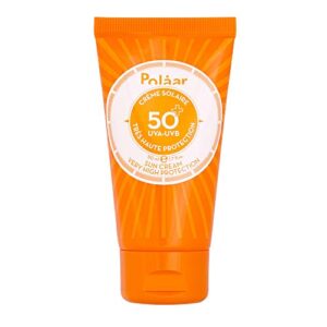 Polaar - Sun Cream Very High Protection SPF50+ UVA and UBV - 50 ml - Sunscreen Protective Face Care - Suitable for Sensitive Skin - Without white streak