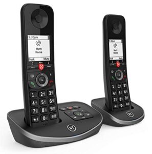 BT Advanced Cordless Home Phone with 100 Percent Nuisance Call Blocking and Answering Machine