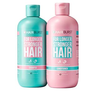 Hair Burst Hair Growth Shampoo & Conditioner Set For Women - Best Vegan Shampoo for Anti Hair Loss & Thinning Hair - Healthy Hair Growth Boost - Grow Gorgeous Longer Hair - Hair Thickening Products