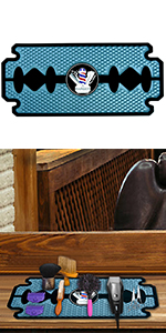 Rubber Barber Station Mat