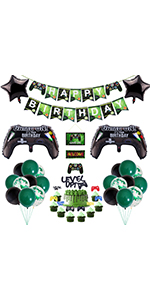 Gaming Theme Party Supplies
