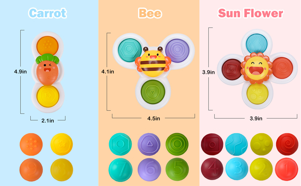 Suction Cup Sensory Toys
