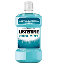 listerine antibacterial mouthwash sensitive gum disease