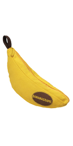 BANANAGRAMS | Word Game |Ages 7+| 2 - 6 Players | 15 Minute Average Playing Time
