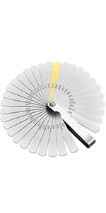 32 blades feeler gauge