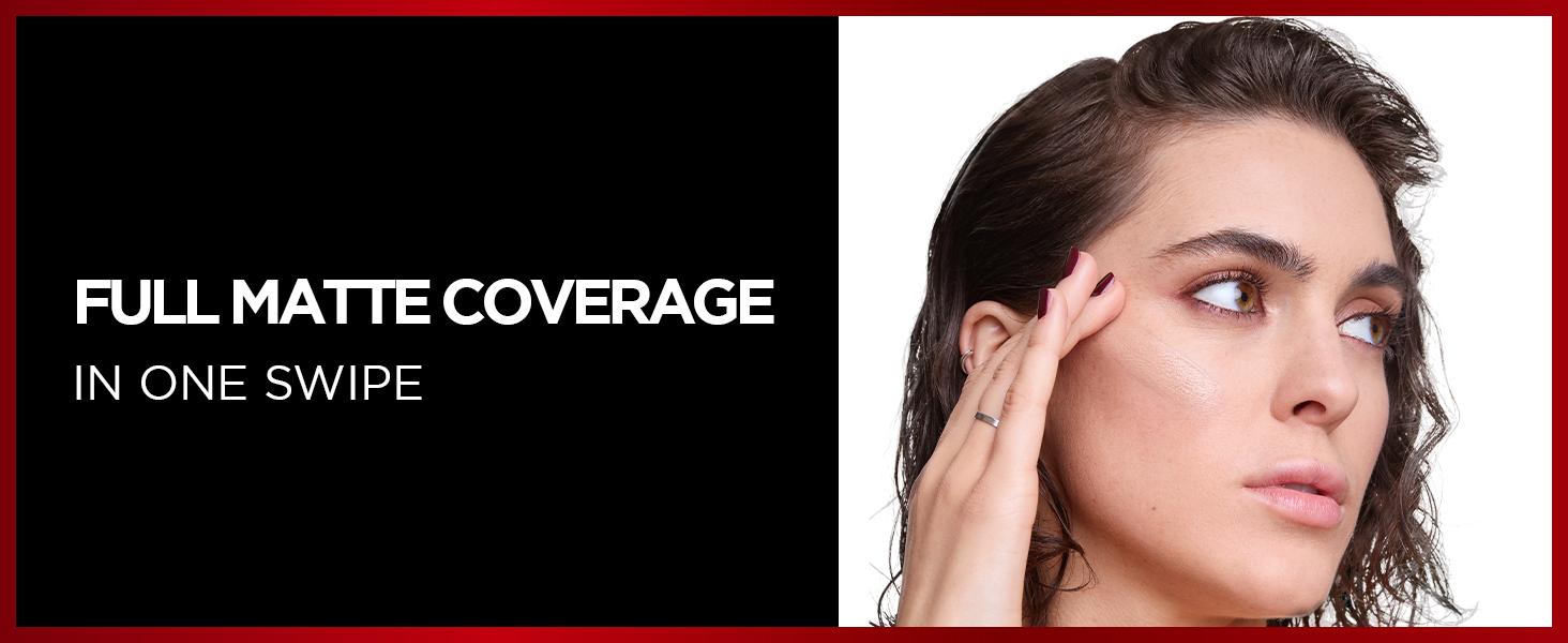 FULL MATTE COVERAGE IN 1 SWIPE