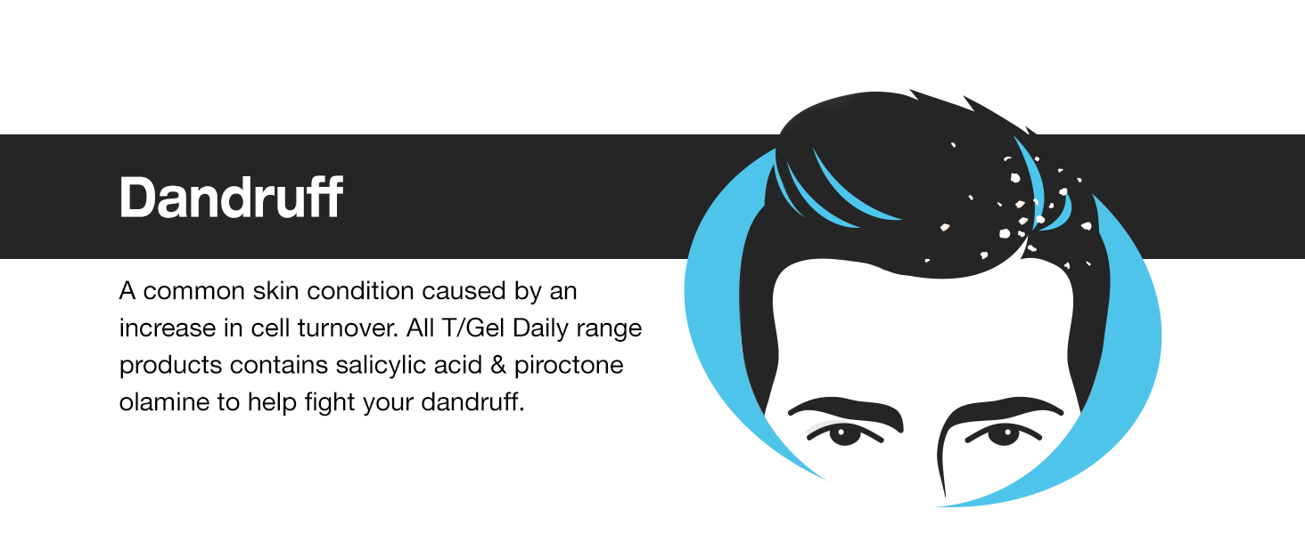 tgel hair loss care dandruff scalp health shiny dry nourishing shampoo conditioner