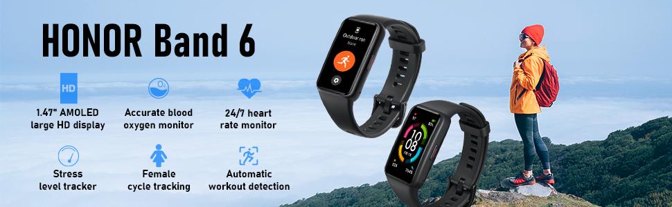 HONOR Band 6 Activity Trackers