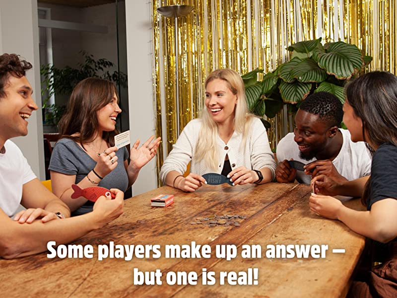 sounds fishy, board games big potato games family games kids adults fun funny