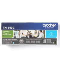 Genuine Brother TN-243C cyan toner cartridge - Comparison