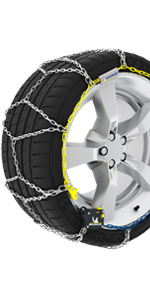 Michelin Extreme Automatic Grip Snow Chain; Automatic Tension Snow Chain; Quick Assembly