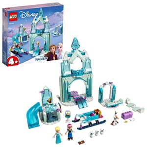 LEGO 43194 Disney Anna and Elsa’s Frozen Wonderland Castle Toy with Princess Mini-Doll Figures