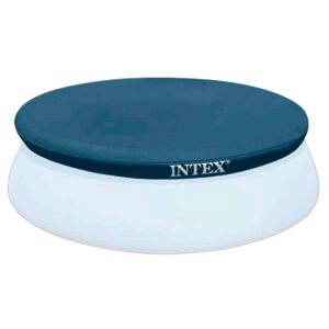 Intex 10 foot (3.05 m) Easy Set Swimming Pool Cover #28021. Round cover measures 2.8 m
