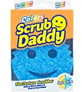 Scrub Daddy Colors, Orange Scrubber, Cleaning Sponges for Washing Up, Dish & Kitchen Sponge - as ...