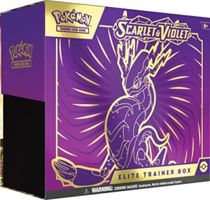 Pokémon TCG: Scarlet and Violet Elite Trainer Box - Miraidon (1 Full Art Promo Card