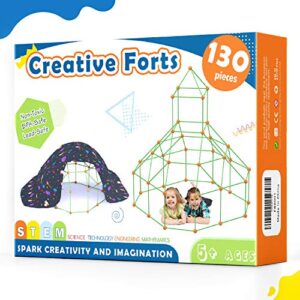 Kids Fort Building Kit - 130 Piece
