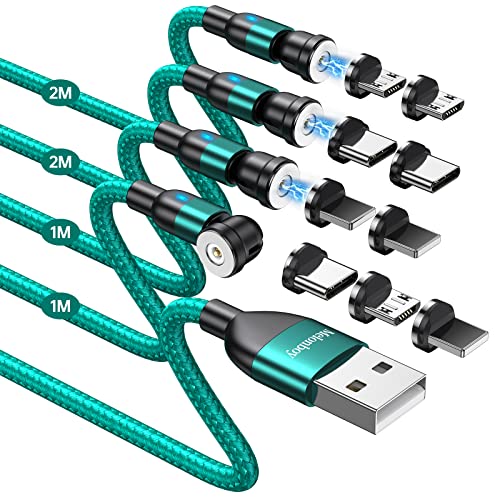 Melonboy Magnetic Charging Cable 4Pack[1M+1M+2M+2M]