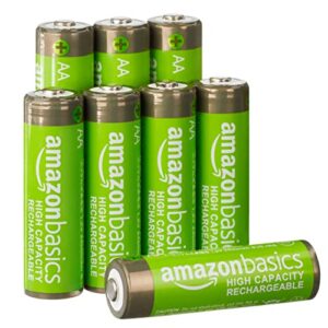 Amazon Basics AA High-Capacity Rechargeable Batteries