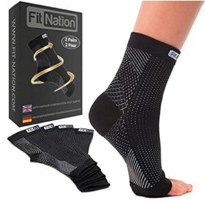 Fit Nation Plantar Fasciitis Support Socks for Weak Ankles