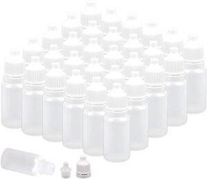 WUWEOT 150 Pack 10ml Plastic Dropper Bottle