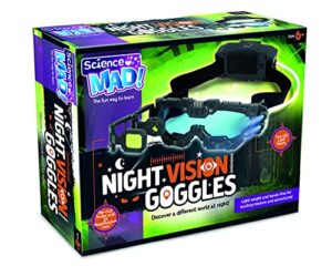 Science MAD! Night Vision Goggles For Kids - For Fun Night Missions - Lightweight