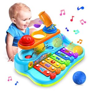 Yerloa Baby Xylophone for 1 Year Old with Balls Hammer
