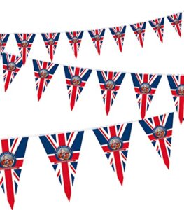 10M Kings Coronation Decorations Flags