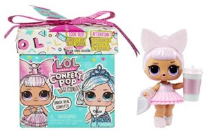 LOL Surprise Pop Birthday - Limited Edition Collectable Doll with 8 Confetti Surprises in Present Box - Includes Water Surprise
