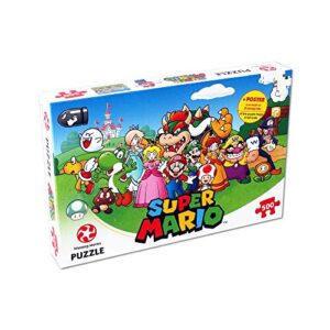 Super Mario and Friends 500 Piece Jigsaw Puzzle Game