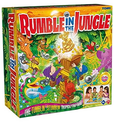 TOMY Games T73482 Diabolic Jungle Family Game for Adults and Children aged 5 up