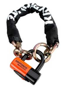 Kryptonite New York Noose 1275 (12Mm X 75Cm) With Evs4 Disc 14Mm Shackle