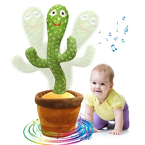 seOSTO Singing Dancing Cactus Toy Repeat What You Say